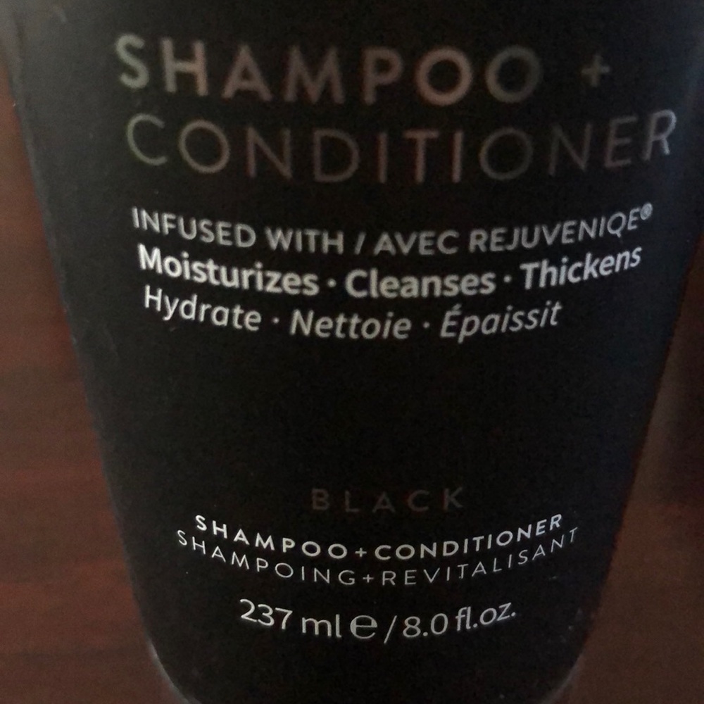 Monat Black Shampoo Plus Conditioner